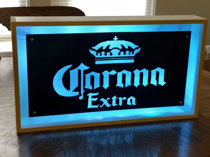 Caja de luz Corona 