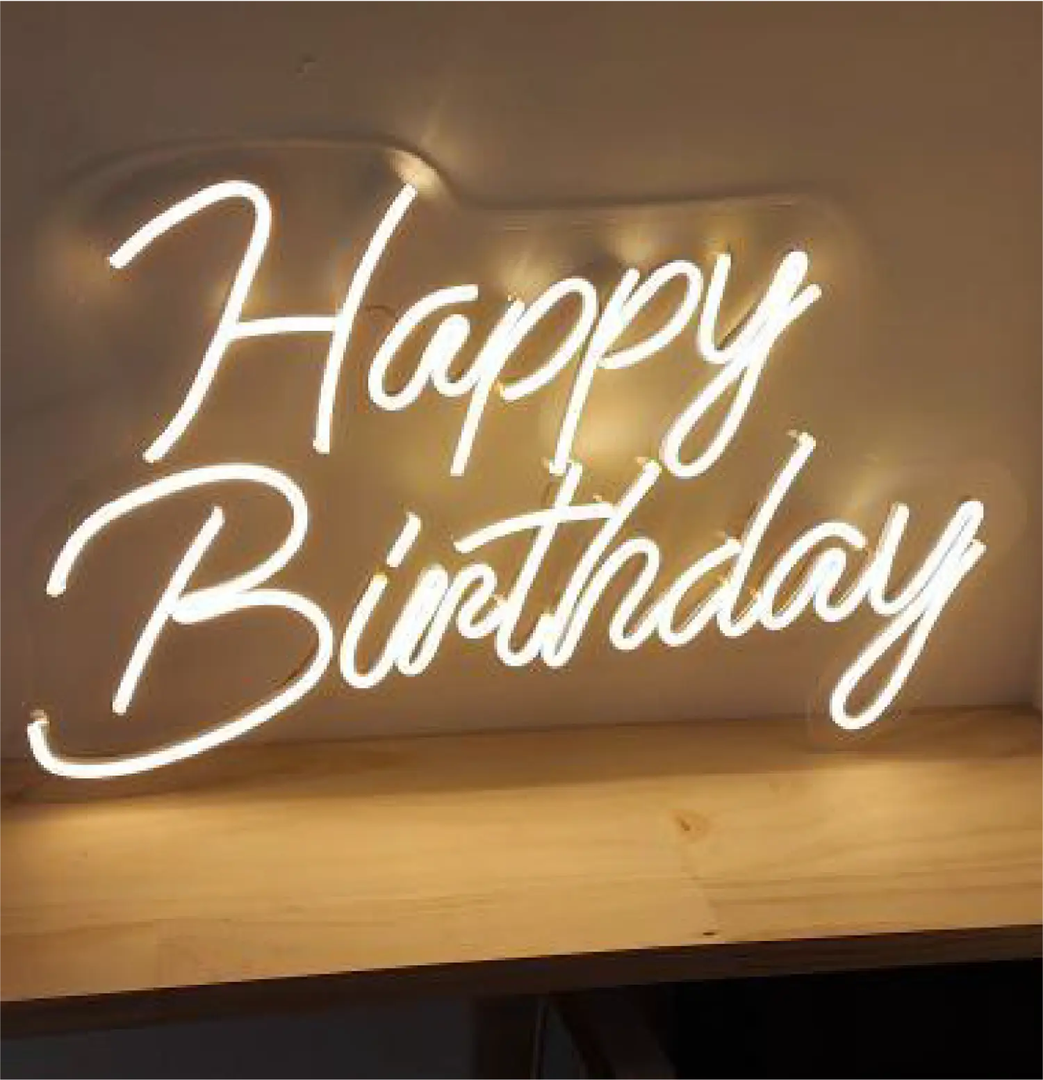Letrero LED Neón Cumpleaños