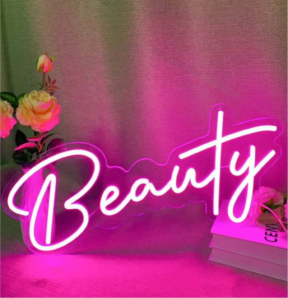 Letrero LED Neón Beauty