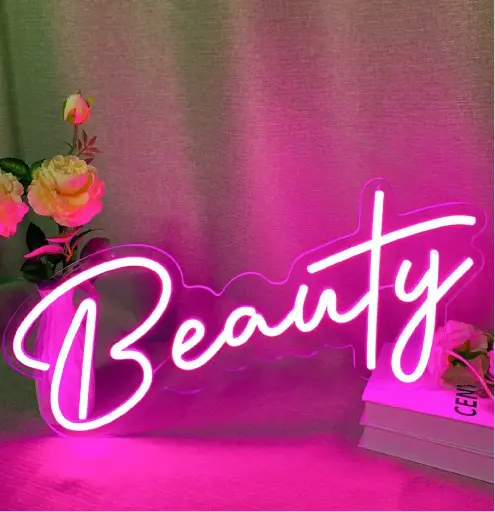 Letrero LED Neón Beauty